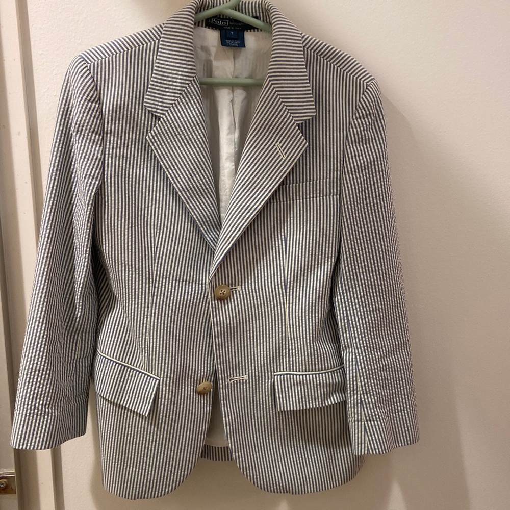 Polo Ralph Lauren seersucker blazer